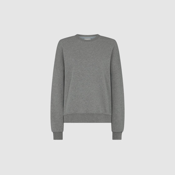 THE ULTIMATE CREWNECK SWEATSHIRT - GREY MARL