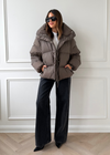 THE CLOUD PUFFER - SMOKED KHAKI