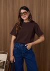 WAT CORE T-SHIRT - BROWN