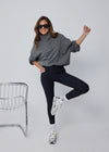 THE ULTIMATE RIBBED LEGGINGS - BLACK