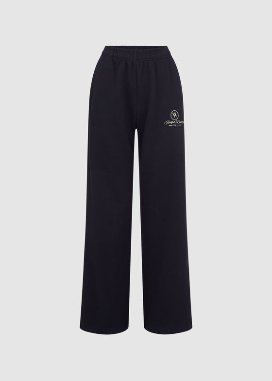 THE SOCIAL CLUB WIDE LEG JOGGERS - NAVY