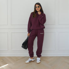  THE ULTIMATE RELAXED JOGGERS - BORDEAUX