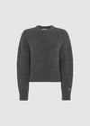 BOUCLE KNIT - DARK GREY