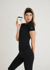 ACTIVE SCULPT T-SHIRT - BLACK