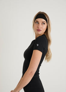  ACTIVE SCULPT T-SHIRT - BLACK