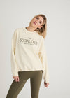 THE SOCIAL CLUB CREWNECK JUMPER - CREAM