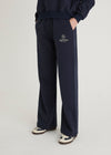 THE SOCIAL CLUB WIDE LEG JOGGERS - NAVY