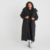 THE LONG PUFFER COAT - BLACK