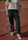 COURTSIDE CLUB JOGGERS - DARK GREEN