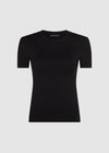 ACTIVE SCULPT T-SHIRT - BLACK